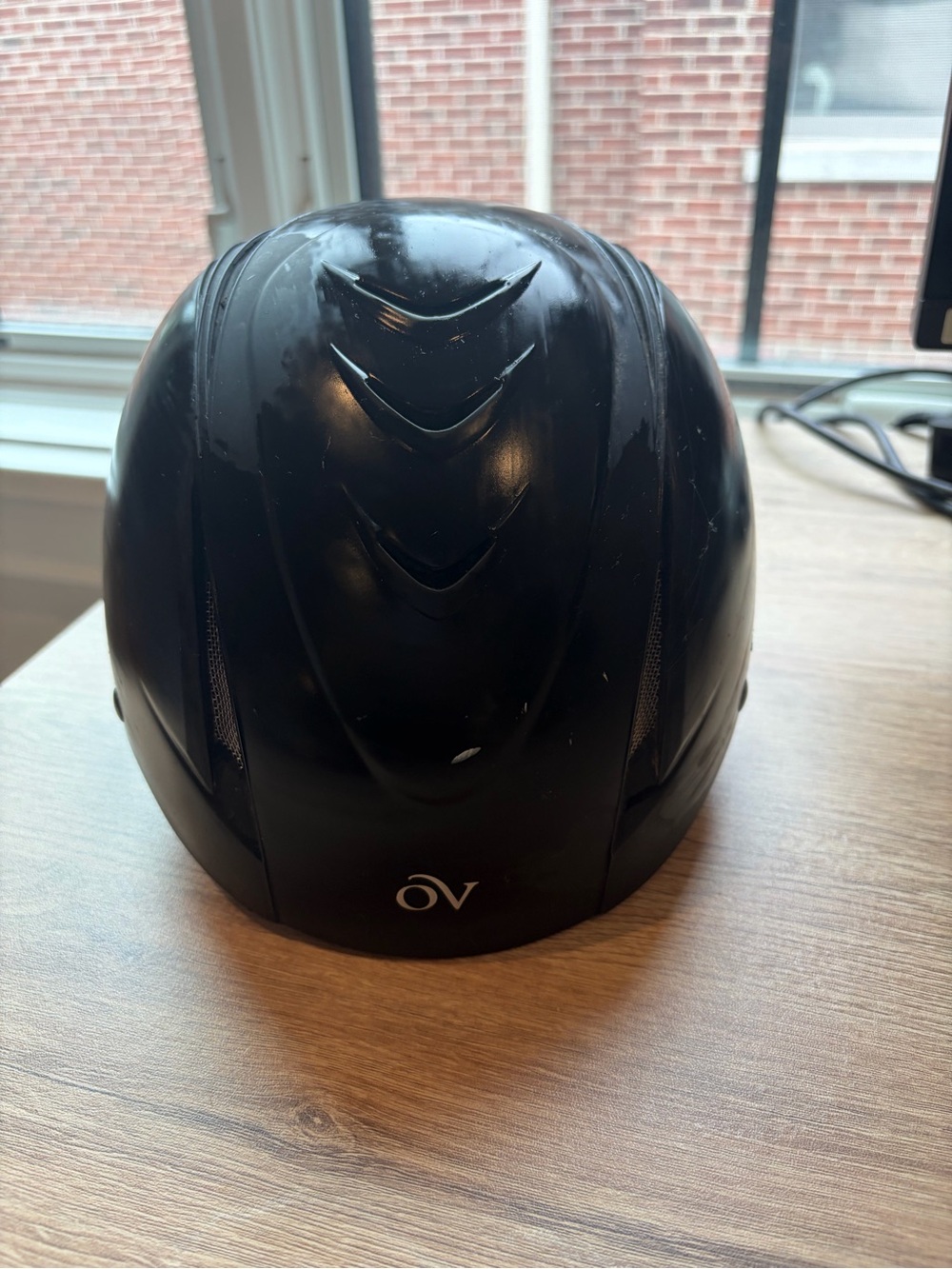 Black Equestrian Ovation Helmet - Youth S/M Helmet